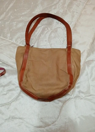 Borsa donna a spalla..con dettagli in pelle, brand: studio rog, condizioni: Ottime, €13.00, €14.35 include la Protezione acquisti