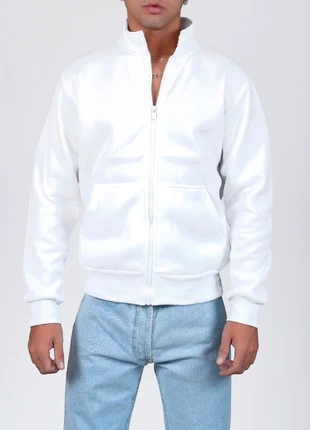 Felpa uomo con zip felpato cotone, bianco. Nuovo con cartellino. Sku300. XXXL., marque: felpa zip bianco, état: Neuf avec étiquette, taille: XXXL, 11,94 €, 13,24 € Protection acheteurs incluse