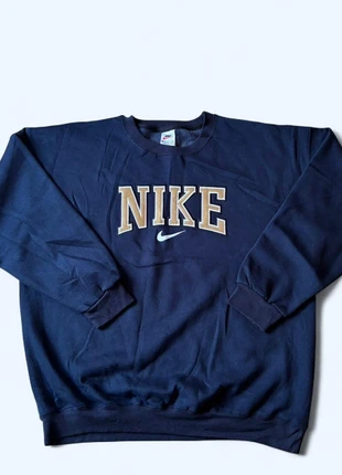 Vintage Nike Navy Spellout Sweatshirt Size - XL, brand: Nike, condition: New without tags, size: XL, €49.99, €53.19 includes Buyer Protection