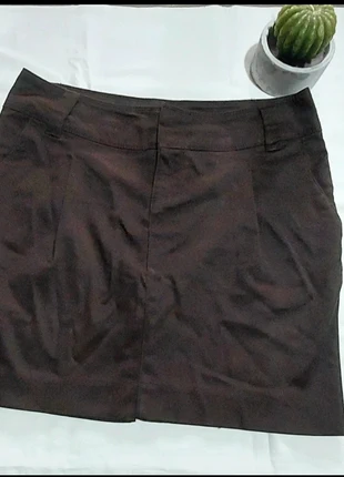 🛍 Minigonna in cotone marrone /mini jupe /falda, marke: Piazza Italia, zustand: Sehr gut, größe: M / 38 / 10, 7,50 €, 8,58 € inklusive Vinted-Käuferschutz