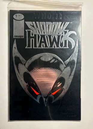 ShadowHawk #1 (1992) - Edizione speciale - Perfette condizioni con copertina argentata, zustand: Wie neu, 25,00 €, 26,95 € inklusive Vinted-Käuferschutz