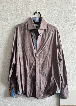 Camisa Beige/Marrón - Talla M Manga larga, marca: Bespoke, estado: Bueno, tamaño: M, 1,00 €, 1,75 € Protección al comprador incluida