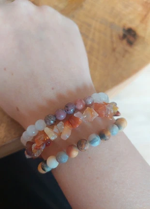 Armbanden set 3, merk: Het Kristallen Konijn, staat: Nieuw met prijskaartje, € 4,00, € 4,90 inclusief Kopersbescherming