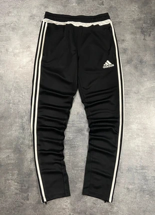 Adidas 00's Black/White Joggers – Stamped Logo | Skinny Y2K Fit | Vintage Sportswear, marque: adidas, état: Très bon état, taille: S, 13,70 €, 15,09 € Protection acheteurs incluse