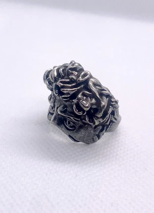 Bague visage statue grecque argentée, marca: Argent, estado: Novo sem etiquetas, tamanho: Ajustável, €7.00, €8.05 inclui Proteção do Comprador