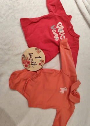 Lot haut manche longue, marque: P'tit Bisou, état: Très bon état, taille: Jusqu'à 1 mois / 50 cm, 2,00 €, 2,80 € Protection acheteurs incluse