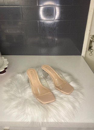 Mules à talon, zustand: Neu, mit Etikett, größe: 37, 12,99 €, 14,34 € inklusive Vinted-Käuferschutz