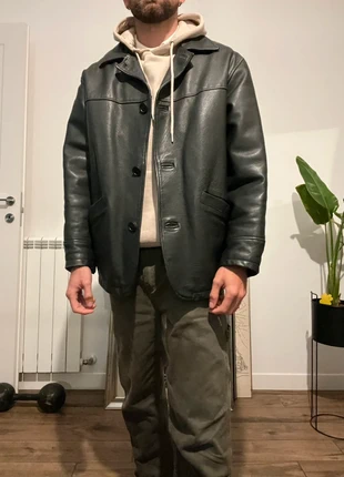 Giacca di pelle uomo nera – Taglia S – Vintage Hipster in perfette condizioni, marque: Vintage, état: Très bon état, taille: S, 39,00 €, 41,65 € Protection acheteurs incluse