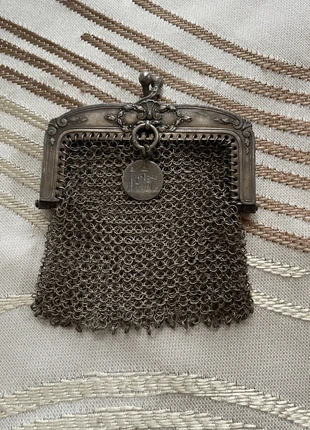 Porte monnaie antique en argent massif poinçonné sanglier., brand: antique argent, condition: Very good, €72.00, €76.30 includes Buyer Protection