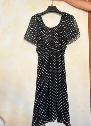 Vestito nero a pois midi, zustand: Sehr gut, größe: M / 38 / 10, 5,00 €, 5,95 € inklusive Vinted-Käuferschutz