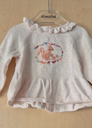 Pull bébé Tape à l'œil 6 mois – Écureuils brodés adorables, marque: Tape à l'œil, état: Très bon état, taille: 6-9 mois / 68 cm, 1,50 €, 2,28 € Protection acheteurs incluse