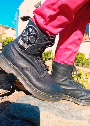 Dr. Martens 1460 cuir souple custom tête de mort strass 💀 39, marque: Dr. Martens, état: Très bon état, taille: 39, 75,00 €, 79,45 € Protection acheteurs incluse