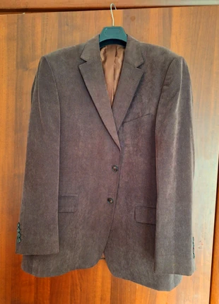 M&S corduroy jacket size 42S UK 52 EU IT, marca: Marks & Spencer, estado: Novo sem etiquetas, tamanho: 52, €25.00, €26.95 inclui Proteção do Comprador