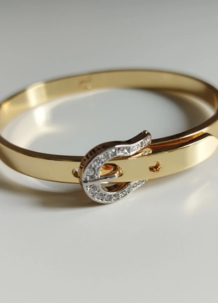 Bracelet doré en forme de ceinture, marke: Juicy Couture, zustand: Sehr gut, 30,00 €, 32,20 € beinhaltet Vinted-Käuferschutz Pro