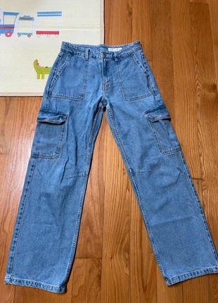 DenimCargo, marque: Lefties, état: Très bon état, taille: XS / 34 / 6, 6,00 €, 7,00 € Protection acheteurs incluse