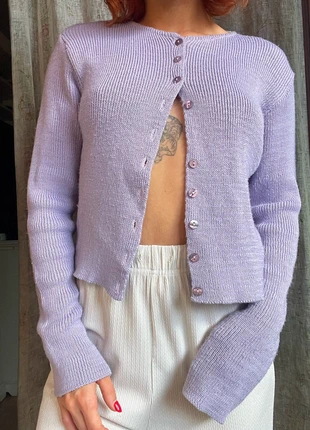 cute purple y2k cardigan with buttons - top y2k, marca: Vintage Dressing, estado: Muy bueno, tamaño: M / 38 / 10, 7,90 €, 9,00 € Protección al comprador incluida