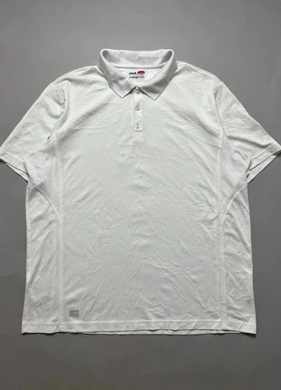 🤍Fila White Polo Shirt – Size XXL | Sporty Minimalist, marque: FILA, état: Très bon état, taille: XXL, 6,95 €, 8,00 € Protection acheteurs incluse