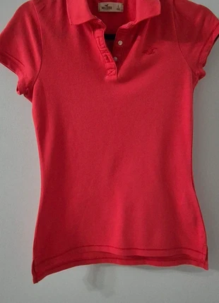 Polo rojo de Hollister, merk: Hollister, staat: Heel goed, maat: S / 36 / 8, € 4,50, € 5,43 inclusief Kopersbescherming