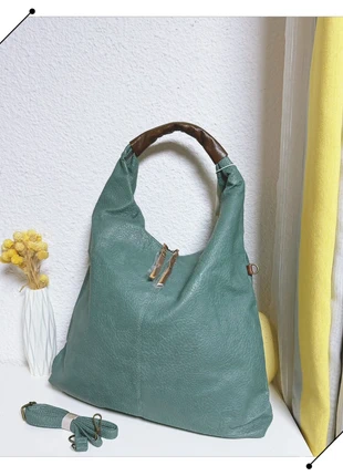Sac hobo vert 15euro au lieu de 30euro, marke: Paolo Bags, zustand: Sehr gut, 15,00 €, 16,45 € beinhaltet Vinted-Käuferschutz Pro