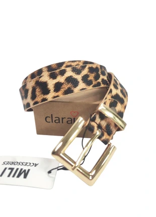 Cintura Animalier Leopardata con Fibbia Dorata – Glamour e Grinta by Clarais, marque: Clarais, état: Neuf avec étiquette, taille: 110 cm, 5,90 €, 6,90 € Protection acheteurs (Pro) incluse