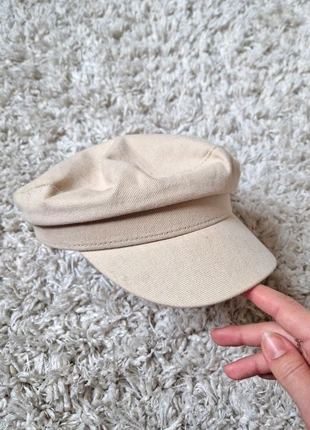 Béret casquette beige crème Zara, marke: Zara, zustand: Sehr gut, größe: Einheitsgröße, 12,00 €, 13,30 € inklusive Vinted-Käuferschutz