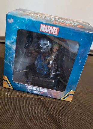 Figurine Buste Rocket et Groot, marque: Marvel, état: Neuf sans étiquette, taille: Taille unique, 30,00 €, 32,20 € Protection acheteurs incluse