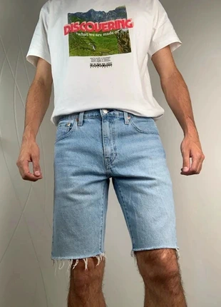 Short en jean Levi's slim bleu clair taille W32 US hommes, brand: Levi Strauss & Co., condition: Very good, size: W32, €22.00, €23.80 includes Buyer Protection