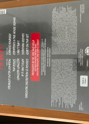 N.W.A - vinyl album, condition: New with tags, £20.00, £21.70 includes Buyer Protection