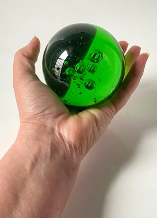 Murano Glazen bol met bellen, merk: Vintage, staat: Heel goed, € 15,00, € 16,45 inclusief Kopersbescherming