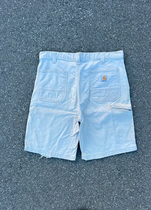 Short carhartt blanc cassé/ beige large vintage - Taille 36, marke: Carhartt, zustand: Sehr gut, größe: W36 | DE 52, 10,00 €, 11,20 € beinhaltet Vinted-Käuferschutz Pro