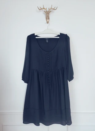 Robe bleue marine H&M t. 36, brand: H&M, condition: Very good, size: S / 36 / 8, €2.00, €2.80 includes Buyer Protection