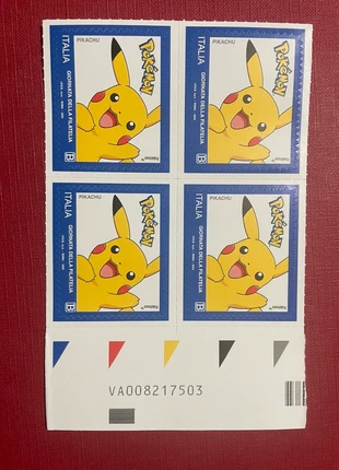 Quartina francobollo Pikachu Pokemon 2024, marke: Pokémon, zustand: Neu, mit Etikett, 10,00 €, 11,20 € inklusive Vinted-Käuferschutz