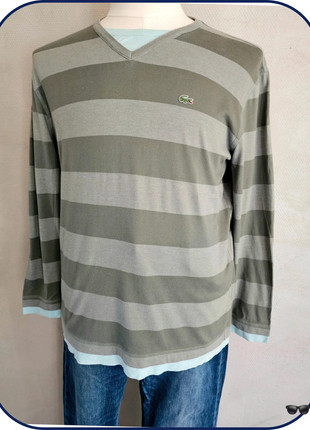 T-shirt lacoste manche longue a rayures vintage devanlay vert taille L, marke: Lacoste, zustand: Sehr gut, größe: L, 24,90 €, 26,85 € beinhaltet Vinted-Käuferschutz Pro