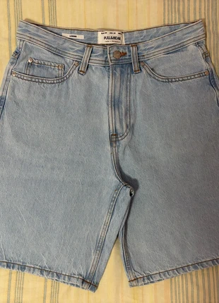 Pantaloncini Jeans Jorts Loose Baggy y2k, brand: Pull & Bear, condizioni: Ottime, taglia: IT 38 | W28, €6.00, €7.00 include la Protezione acquisti