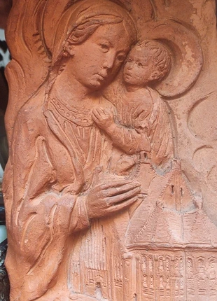 Virgen con niño, marque: Terracotta, état: Très bon état, 15,00 €, 16,45 € Protection acheteurs incluse