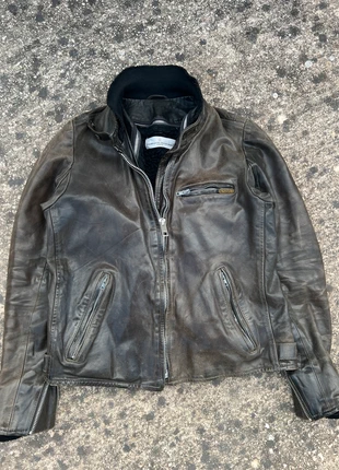 Veste en cuir Golden goose vintage leather jacket woman ( taille s ), brand: Golden Goose, condizioni: Ottime, taglia: S / IT 40 / EU 36, €120.00, €126.70 include la Protezione acquisti
