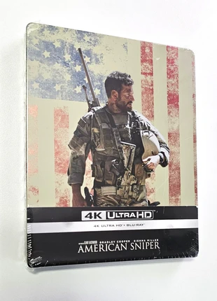 🇺🇸 American Sniper - Steelbook 4K Ultra HD + Blu-ray, estado: Novo com etiquetas, €34.99, €37.44 inclui Proteção do Comprador