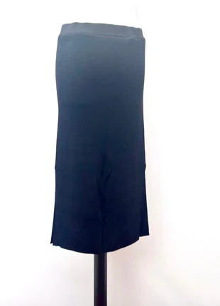 Ribbed Viscose Knit Midi Skirt by Anis – Italian Design, Size L (IT 44), marque: ANIS white, état: Très bon état, taille: L / 40 / 12, 9,00 €, 10,15 € Protection acheteurs incluse