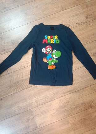 Tee shirt ML mario 10 ans garçon, marque: Super Mario, état: Très bon état, taille: 10 ans / 140 cm, 1,00 €, 1,75 € Protection acheteurs incluse