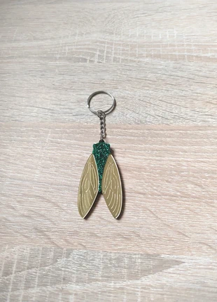 Porte clés clefs cigale pailletée originale verte et dorée, marke: Tropical, zustand: Neu, 8,50 €, 9,63 € beinhaltet Vinted-Käuferschutz Pro