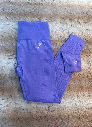 Legging Gymshark musculation fitness yoga | Vital Seamless legging Violet Mauve | Taille XS, marca: Gymshark, estado: Muito bom, tamanho: XS / 34 / 6, €25.00, €26.95 inclui Proteção do Comprador