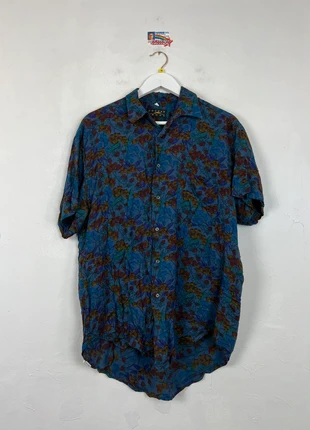 Vintage Coupar Ancus Funky short sleeve shirt medium blue grape graphic, brand: Vintage Dressing, condition: Very good, size: M, £20.00, £21.70 includes Buyer Protection Pro