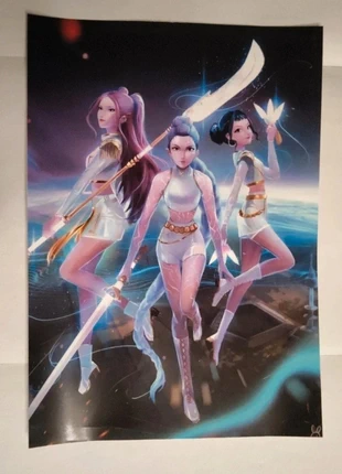 Poster Huntrix (Kpop Demon Hunter), brand: kpop demon hunter, condizioni: Nuovo con cartellino, €4.00, €4.90 include la Protezione acquisti