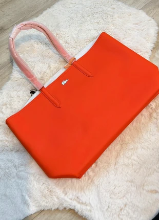 Sac Lacoste réversible orange, marca: Lacoste, estado: Nuevo con etiquetas, 90,00 €, 95,20 € Protección al comprador incluida