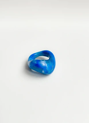 Bague La Caliente - Bleu Pôle Nord, marque: Loume, état: Neuf avec étiquette, taille: 16,5 mm, 15,00 €, 16,45 € Protection acheteurs incluse