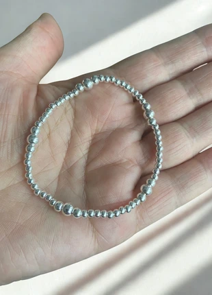 Sterling silver Stretch Bead Bracelet, brand: loveandlightjewellery_, condition: New without tags, £12.00, £13.30 includes Buyer Protection