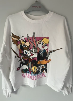 TU Kids Warner Bros 100 Years Jumper Age 9-10, brand: TU Kids, condition: Very good, size: 10 years / 140 cm, £2.50, £3.00 includes Buyer Protection