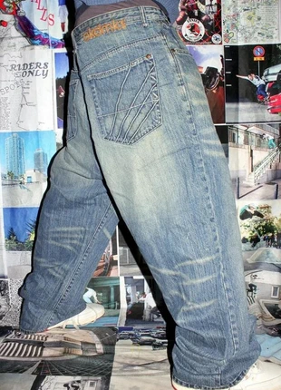 Akademiks Vintage Baggy Fit Y2K HipHop Jeans (US W38 L34) (EU 48), brand: akademiks, condition: Good, size: W38, €49.99, €53.19 includes Buyer Protection Pro