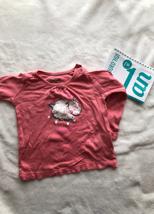 T-shirt manches longues, marque: Lupilu, état: Très bon état, taille: 9-12 mois / 74 cm, 1,00 €, 1,75 € Protection acheteurs incluse
