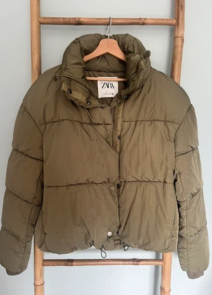 Doudoune vert kaki Zara, marque: Zara, état: Neuf sans étiquette, taille: L / 40 / 12, 20,00 €, 21,70 € Protection acheteurs incluse